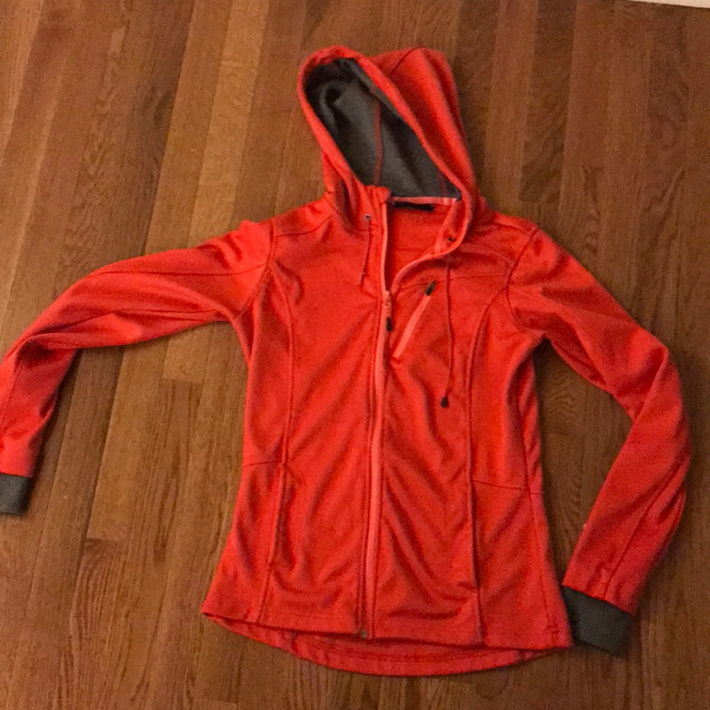 Salmon color zip up